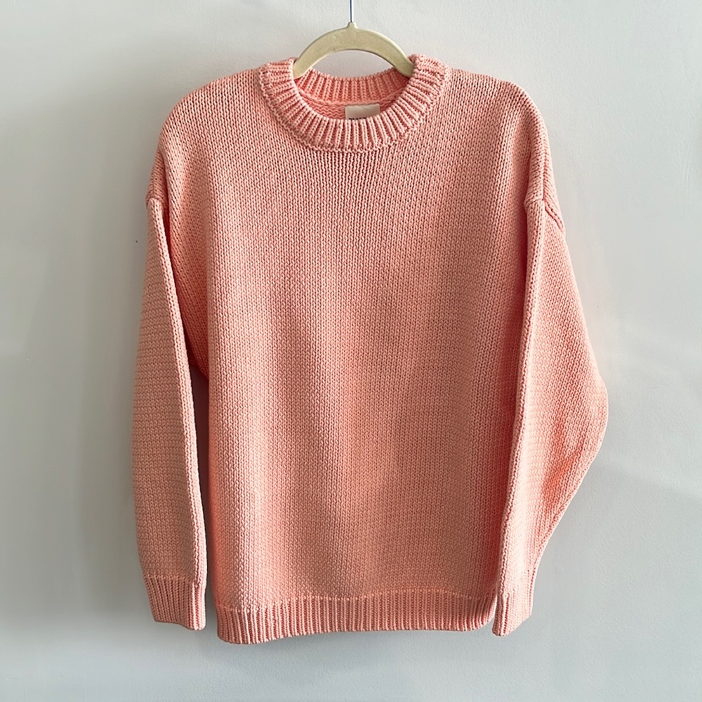 Zulu & Zephyr Shell Cotton Blend Knit Jumper Sweater